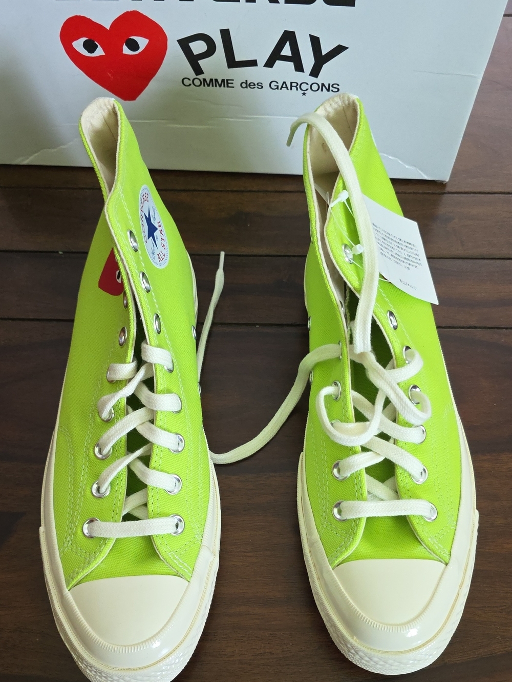 New in box Converse Play hightops